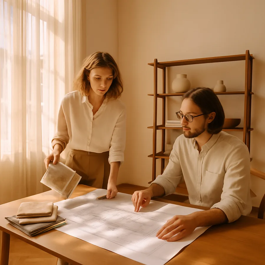 Behind the Scenes: A Day in an Innovative Interior Design Studio