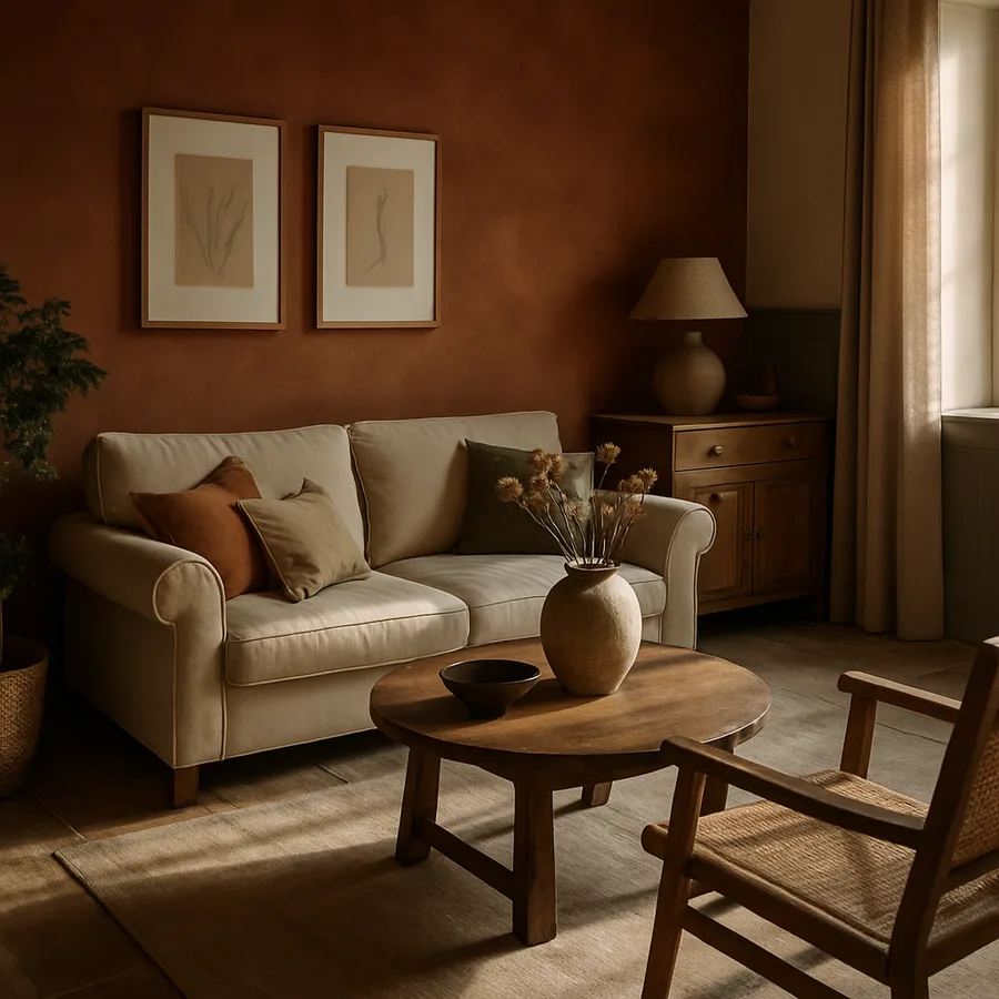 a dynamic living room designed by a past Interior Design Masters contestant